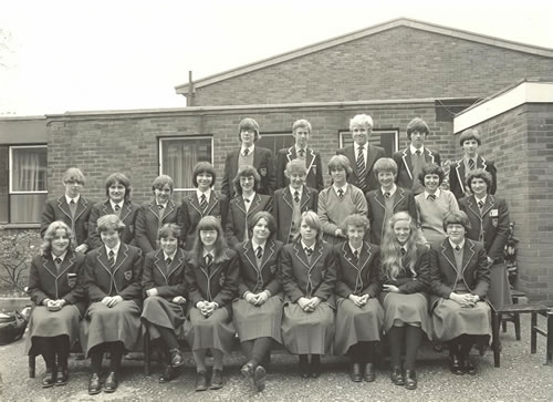 New entrants to the Sixth Form, 1980 - 1981