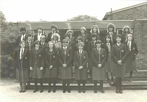 New entrants to the Sixth Form, 1982 - 1983