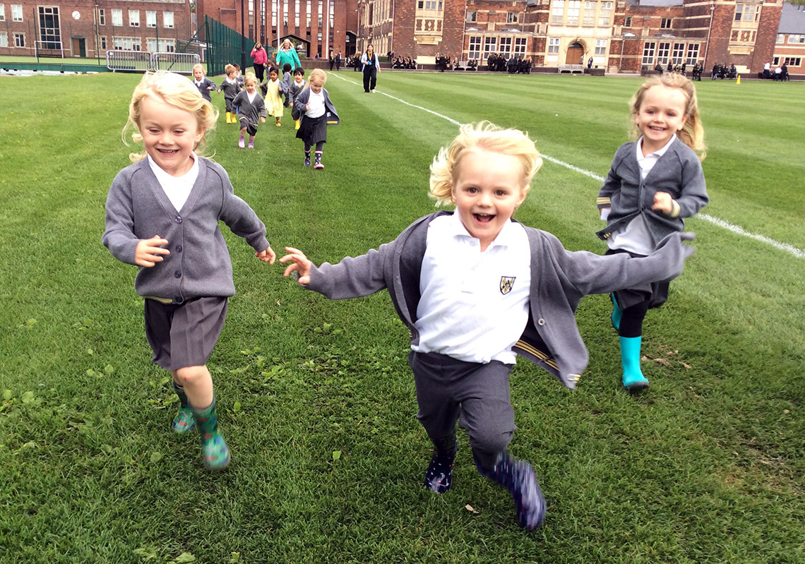Outdoor learning inspires Nursery pupils