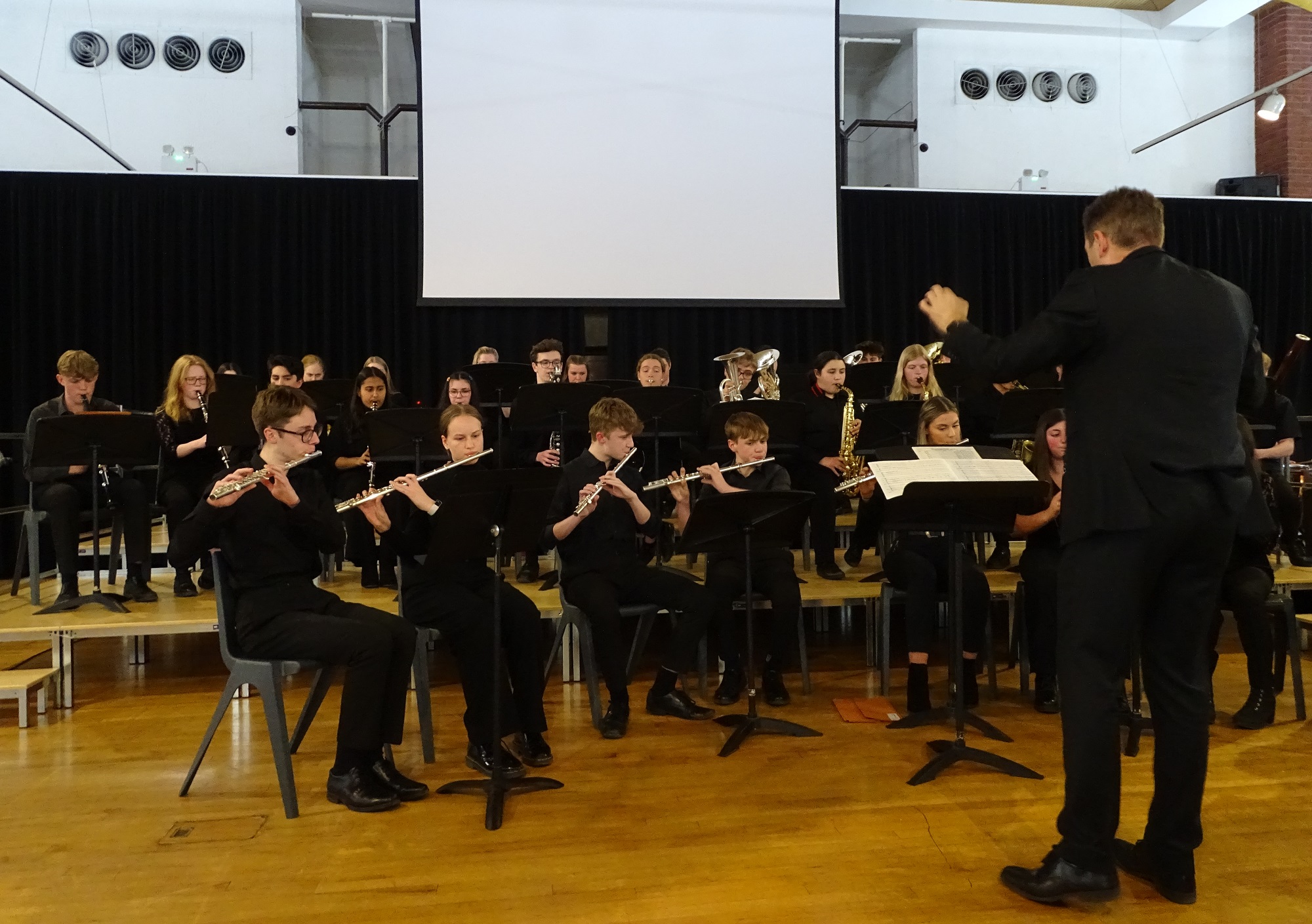 Wind Orchestra perform at the 2022 Leavers’ Concert