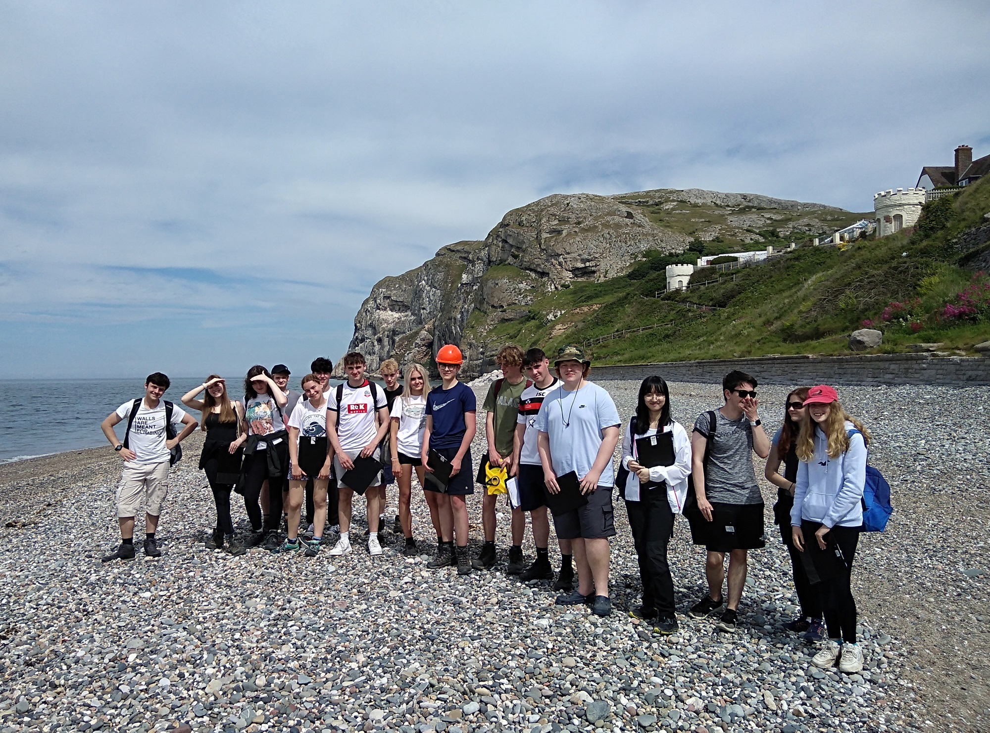Geography field trip to the North Wales Coast