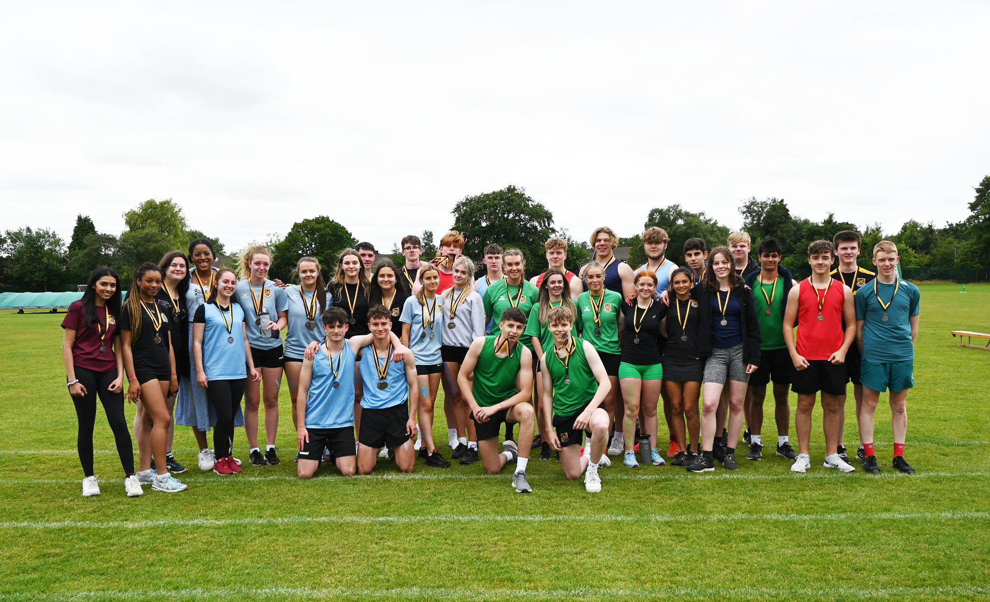 Lower Sixth 2022 Sports Day medal winners