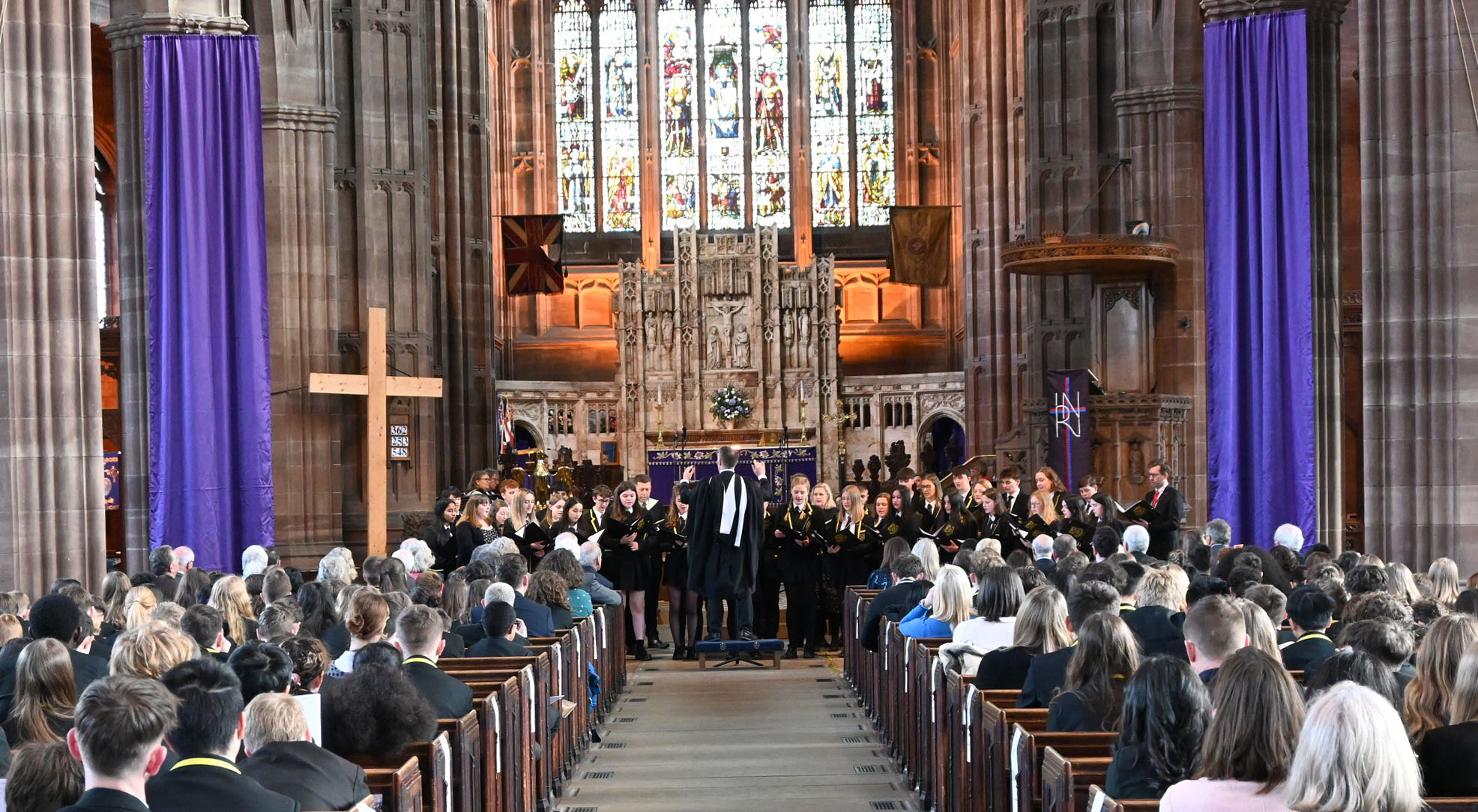 The impressive St George's Church hosted our Founder's Day 2023 service