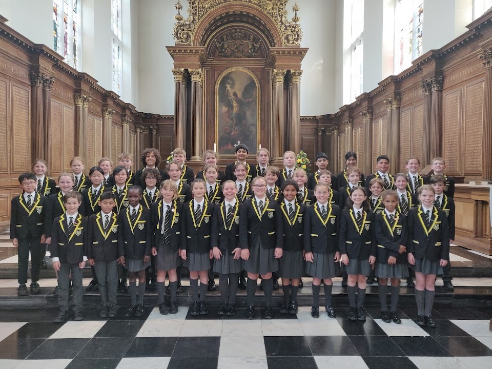 Year 5 and 6 pupils performed in a number of churches during their music tour